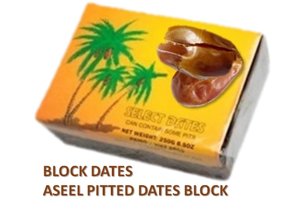 Aseel Pitted Dates Block